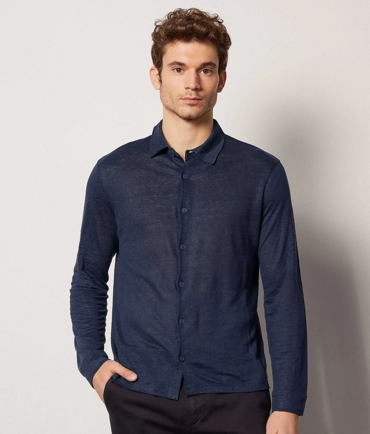 Falconeri Camicia In Lino Outlet