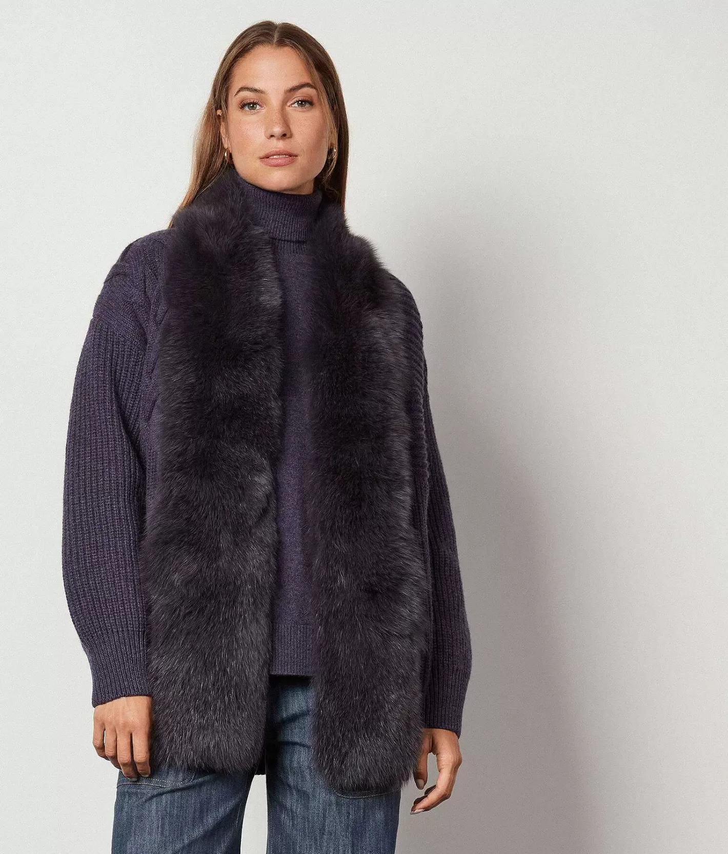 Falconeri Cappotto In Cashmere Ultrasoft Trecce Hot