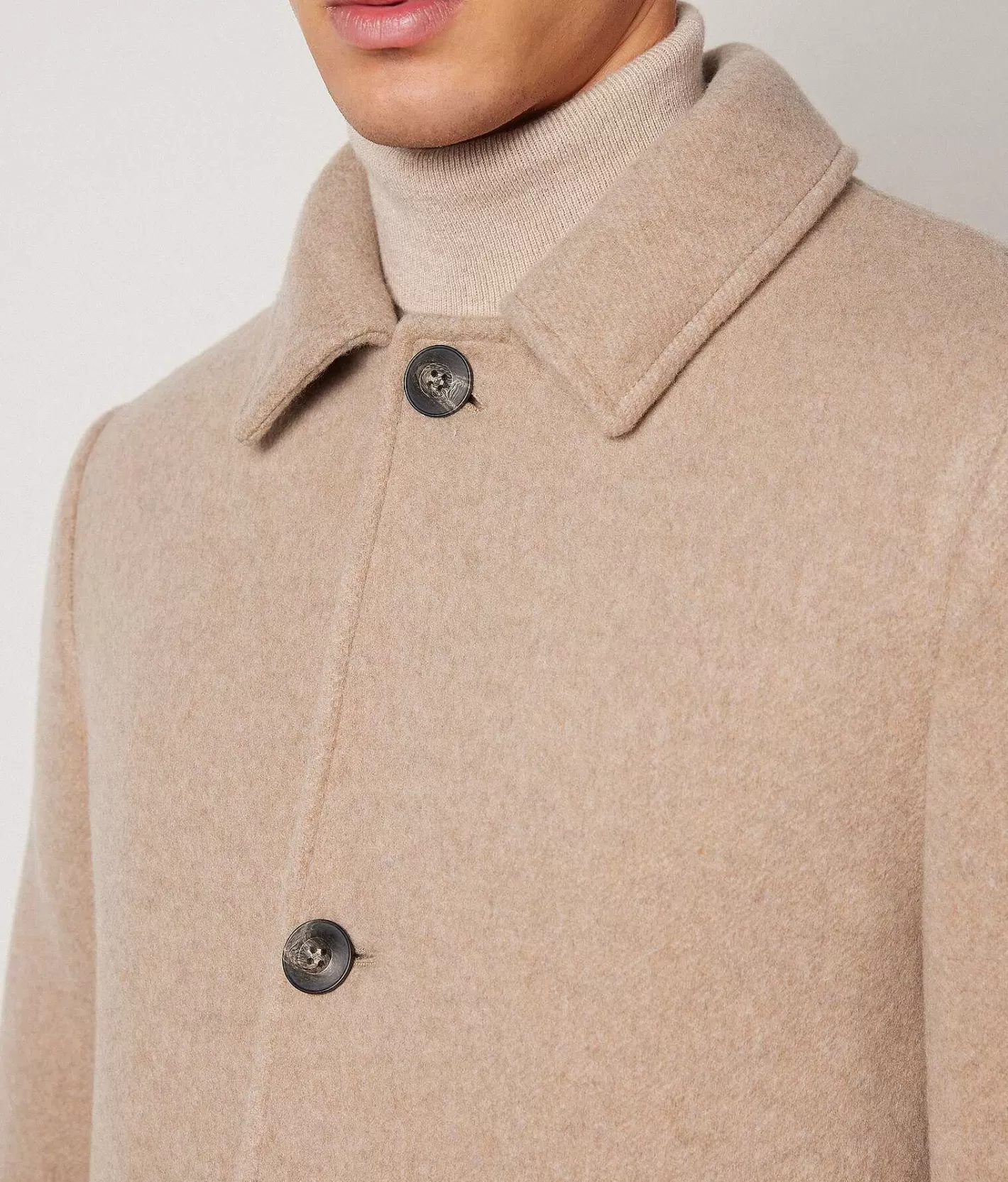 Falconeri Cappotto Monopetto In Cashmere Ultrasoft Sale