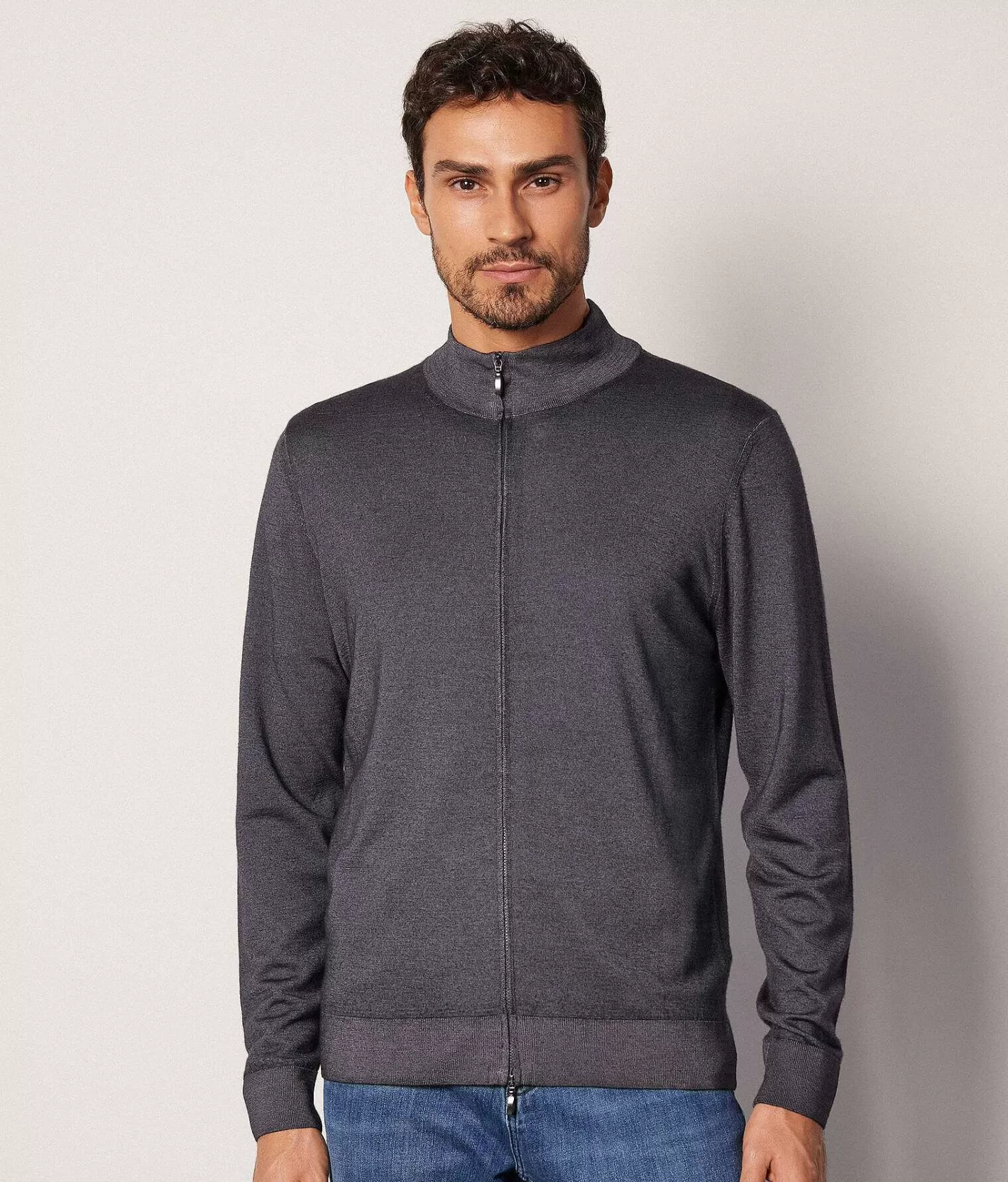 Falconeri Cardigan Zip Cashmere Ultrafine Cheap