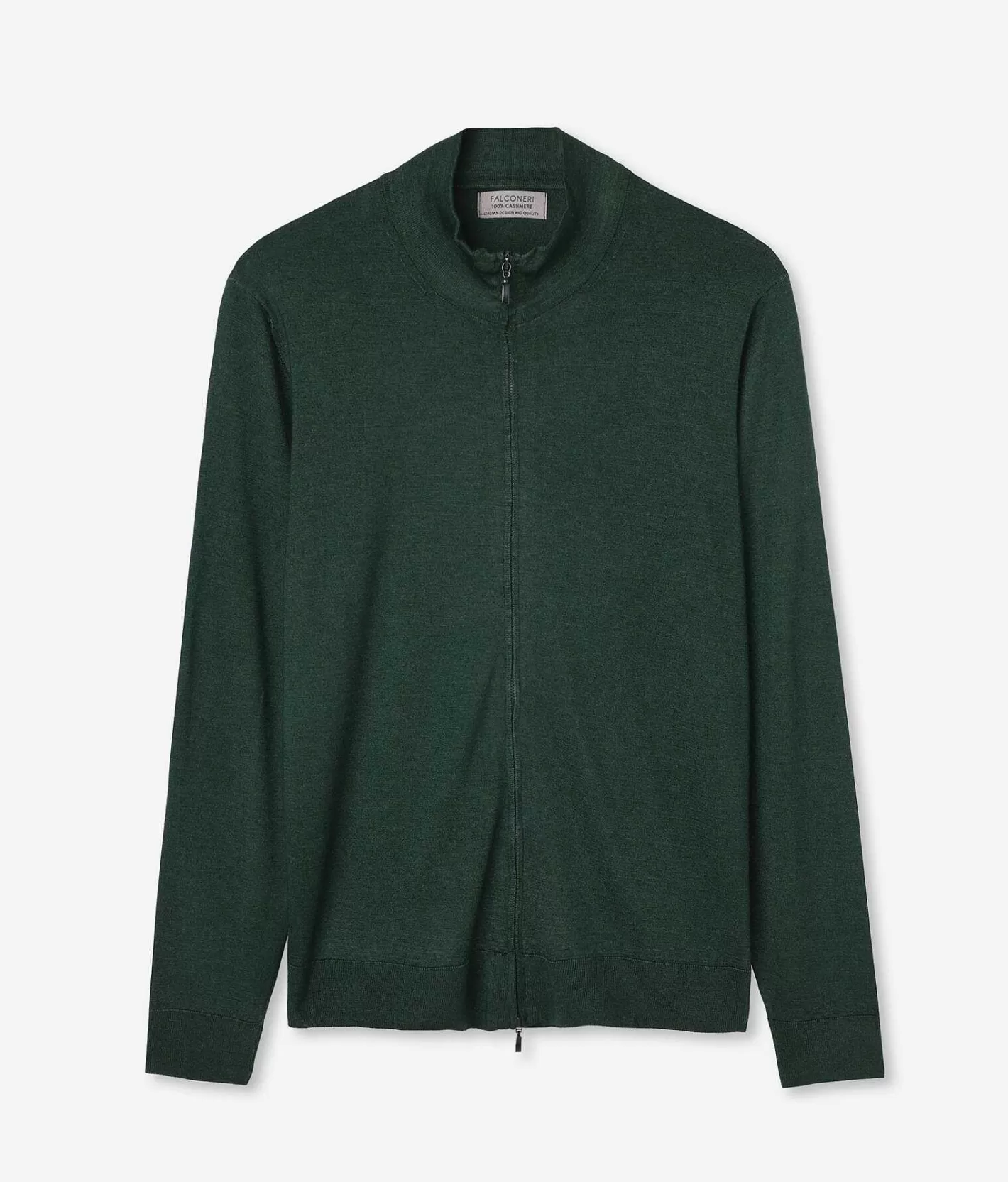 Falconeri Cardigan Zip Cashmere Ultrafine Shop