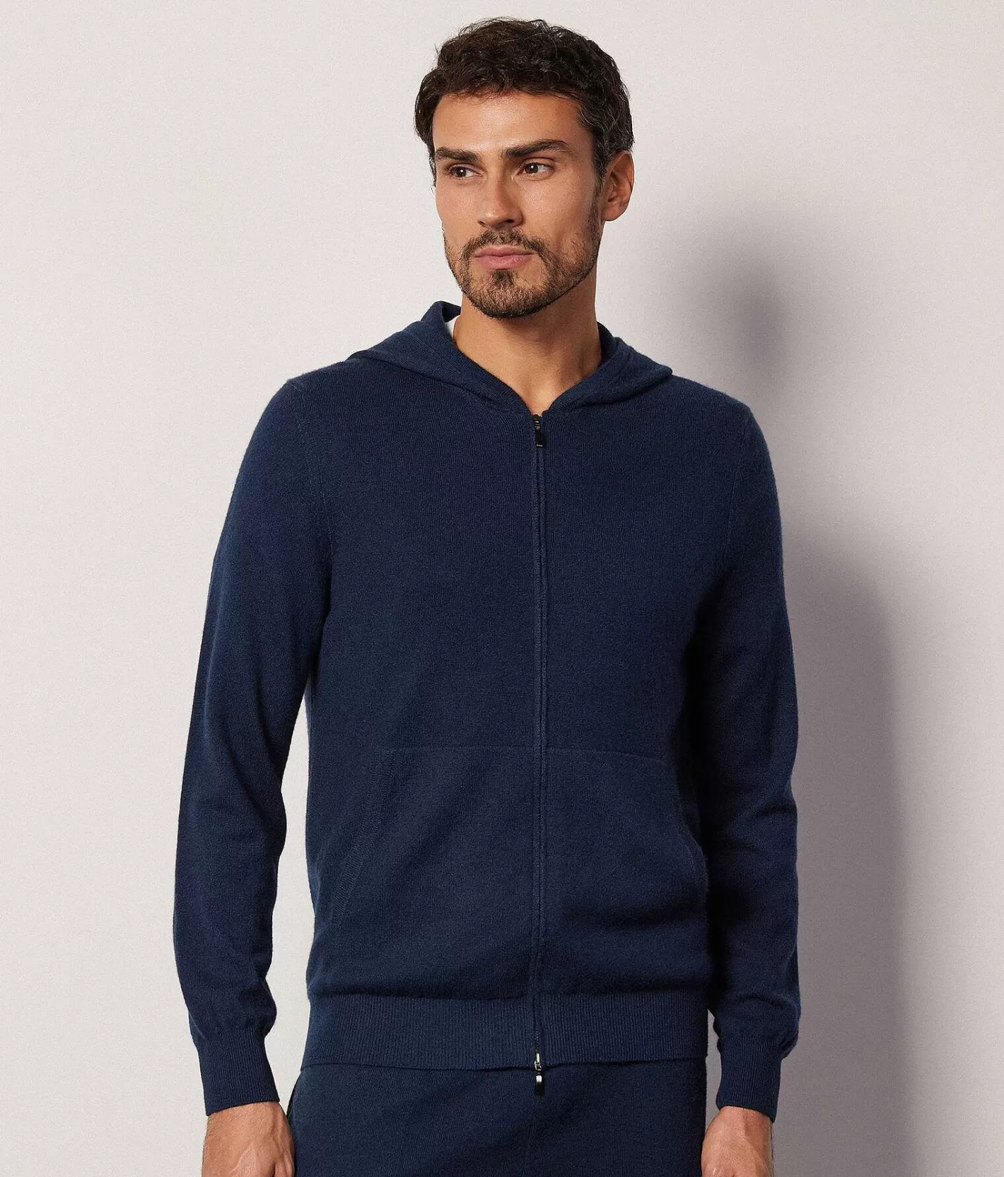 Falconeri Felpa Full Zip In Cashmere Ultrasoft Sale