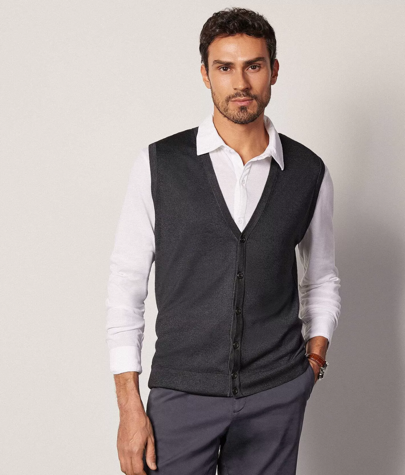 Falconeri Gilet In Cashmere Ultrafine Shop