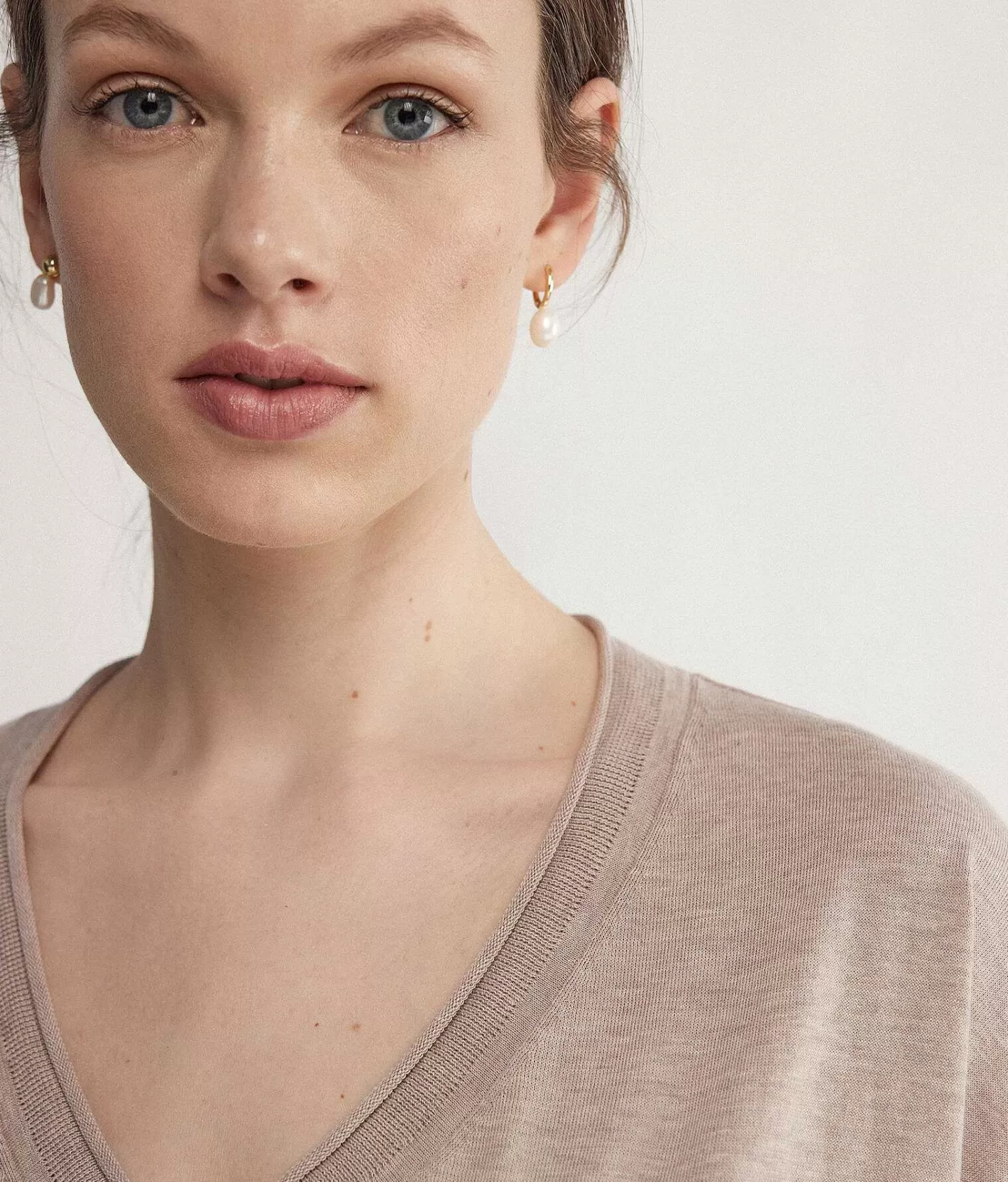 Falconeri Maglia Con Scollo V A Maniche Corte Flash Sale