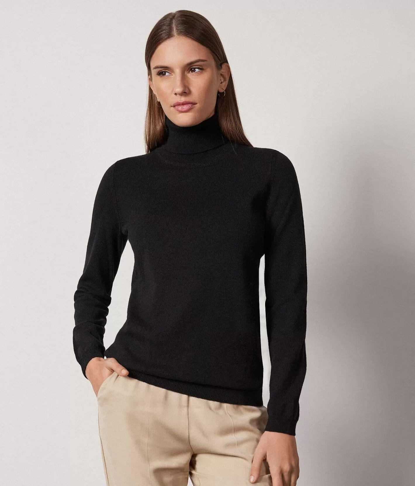 Falconeri Maglia Dolcevita In Cashmere Ultrasoft Clearance