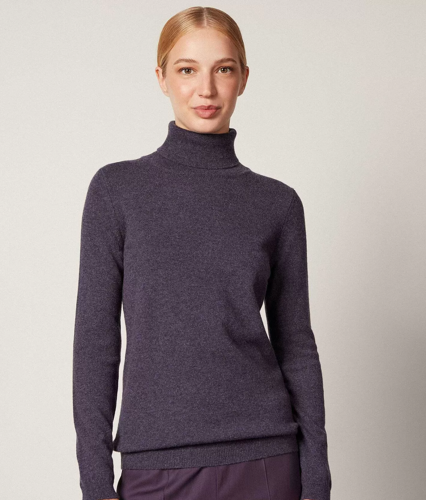 Falconeri Maglia Dolcevita In Cashmere Ultrasoft New