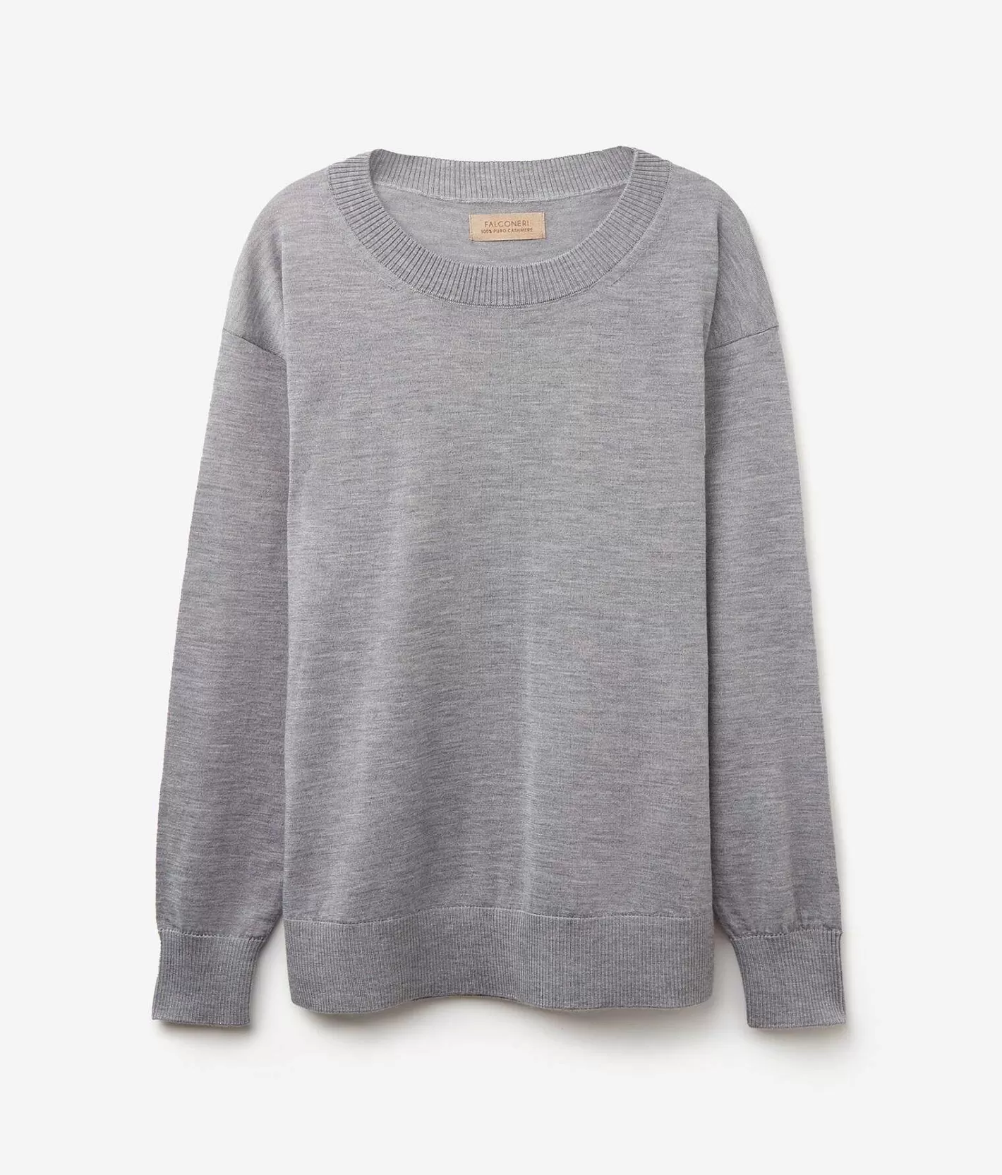 Falconeri Maglia Girocollo In Cashmere Con Spacchi Clearance