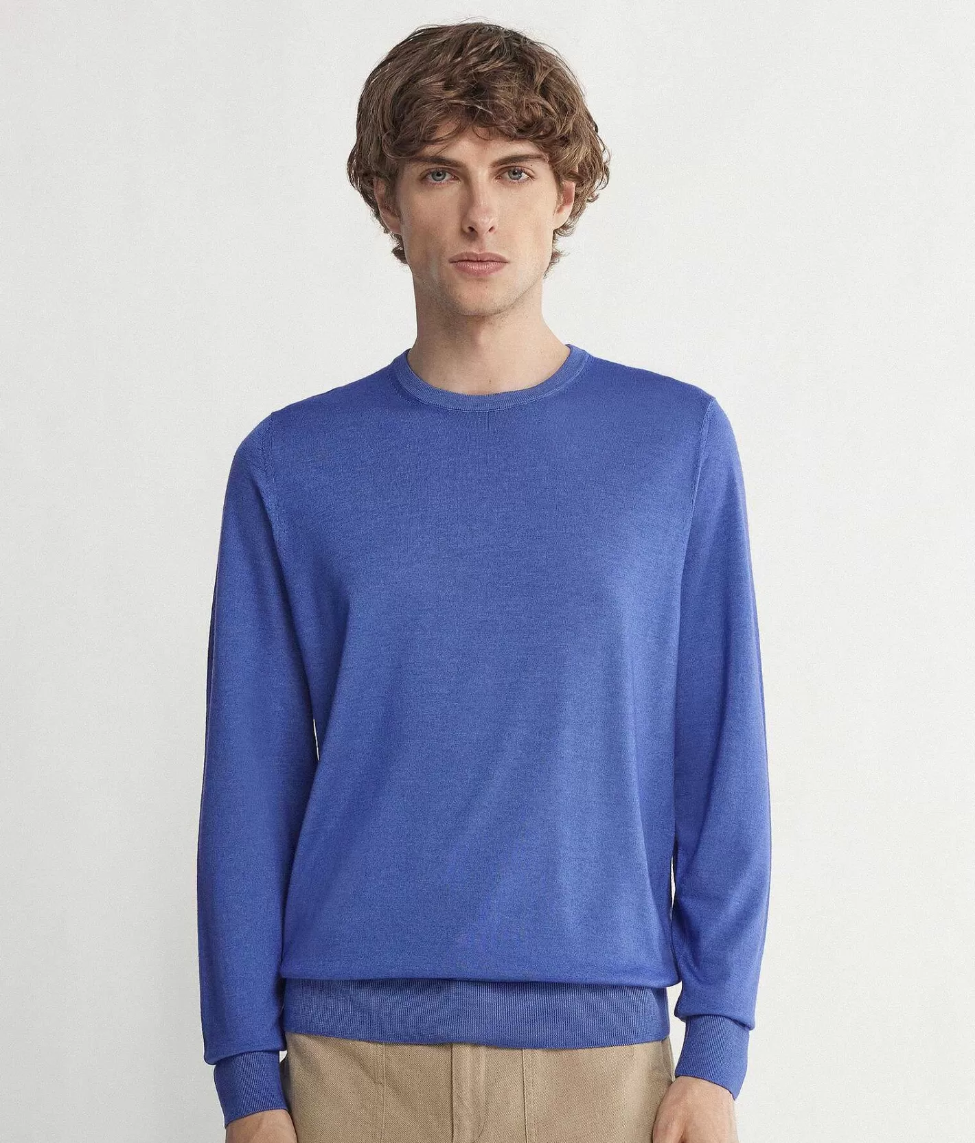 Falconeri Maglia Girocollo In Cashmere Ultrafine Outlet