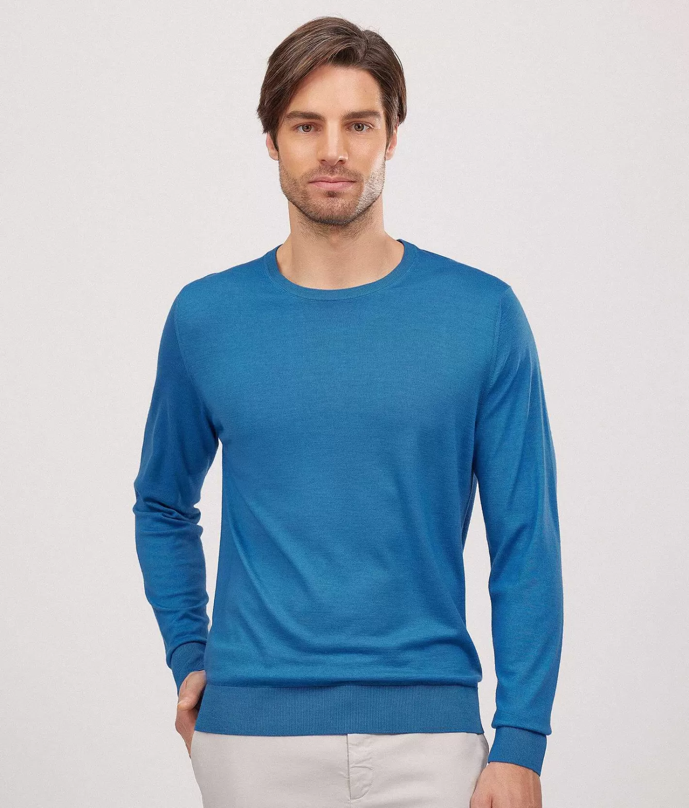 Falconeri Maglia Girocollo In Cashmere Ultrafine Clearance