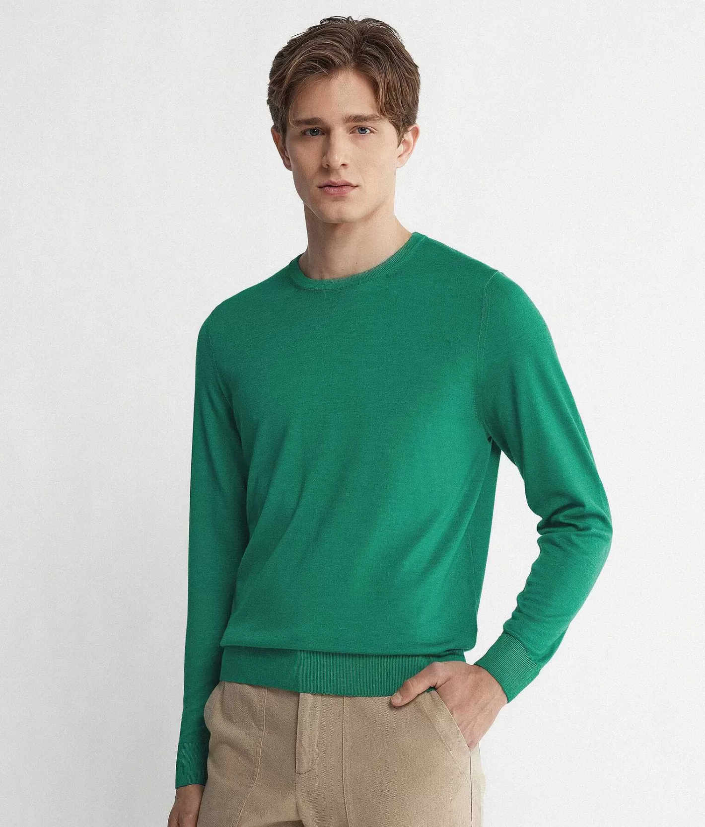 Falconeri Maglia Girocollo In Cashmere Ultrafine Online