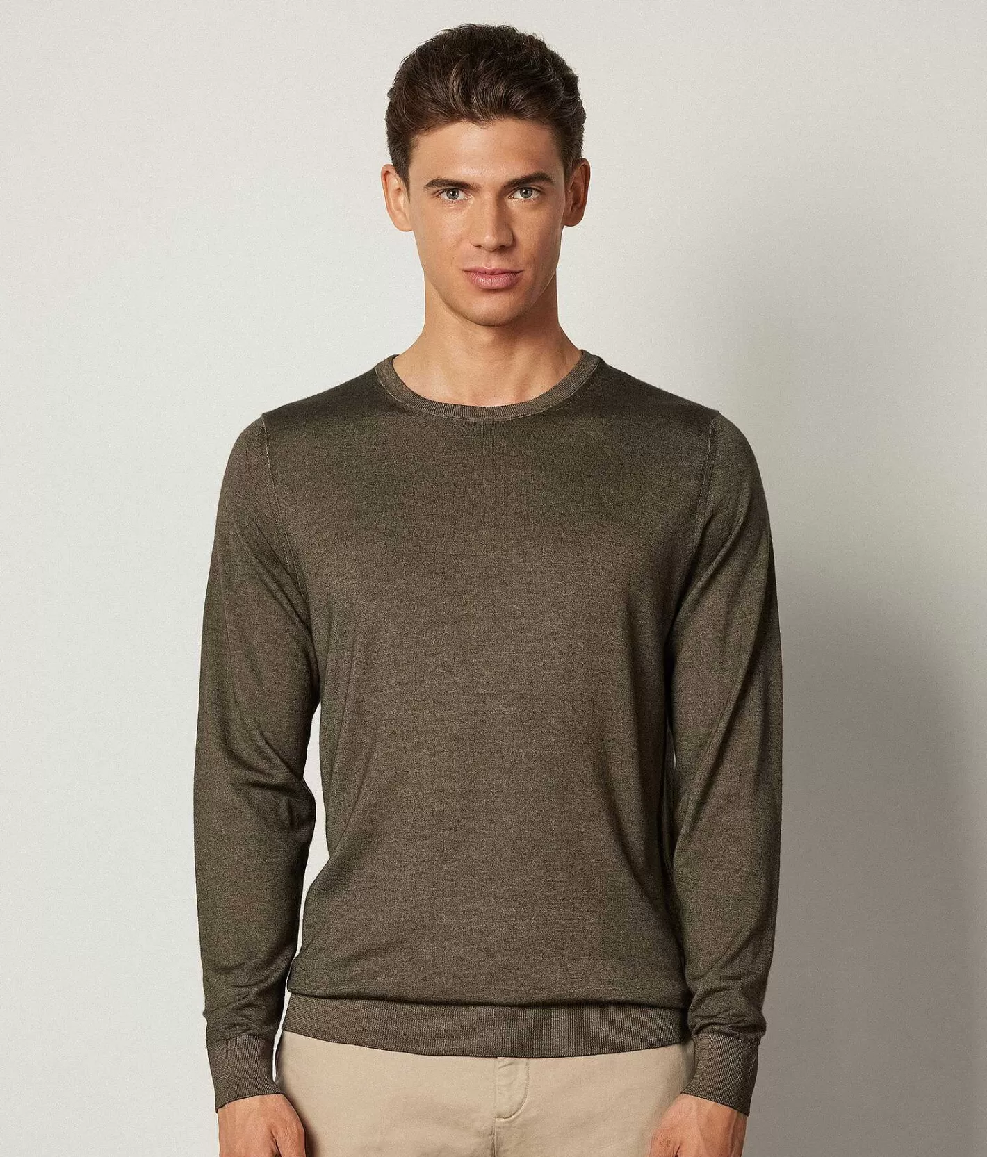 Falconeri Maglia Girocollo In Cashmere Ultrafine Best Sale