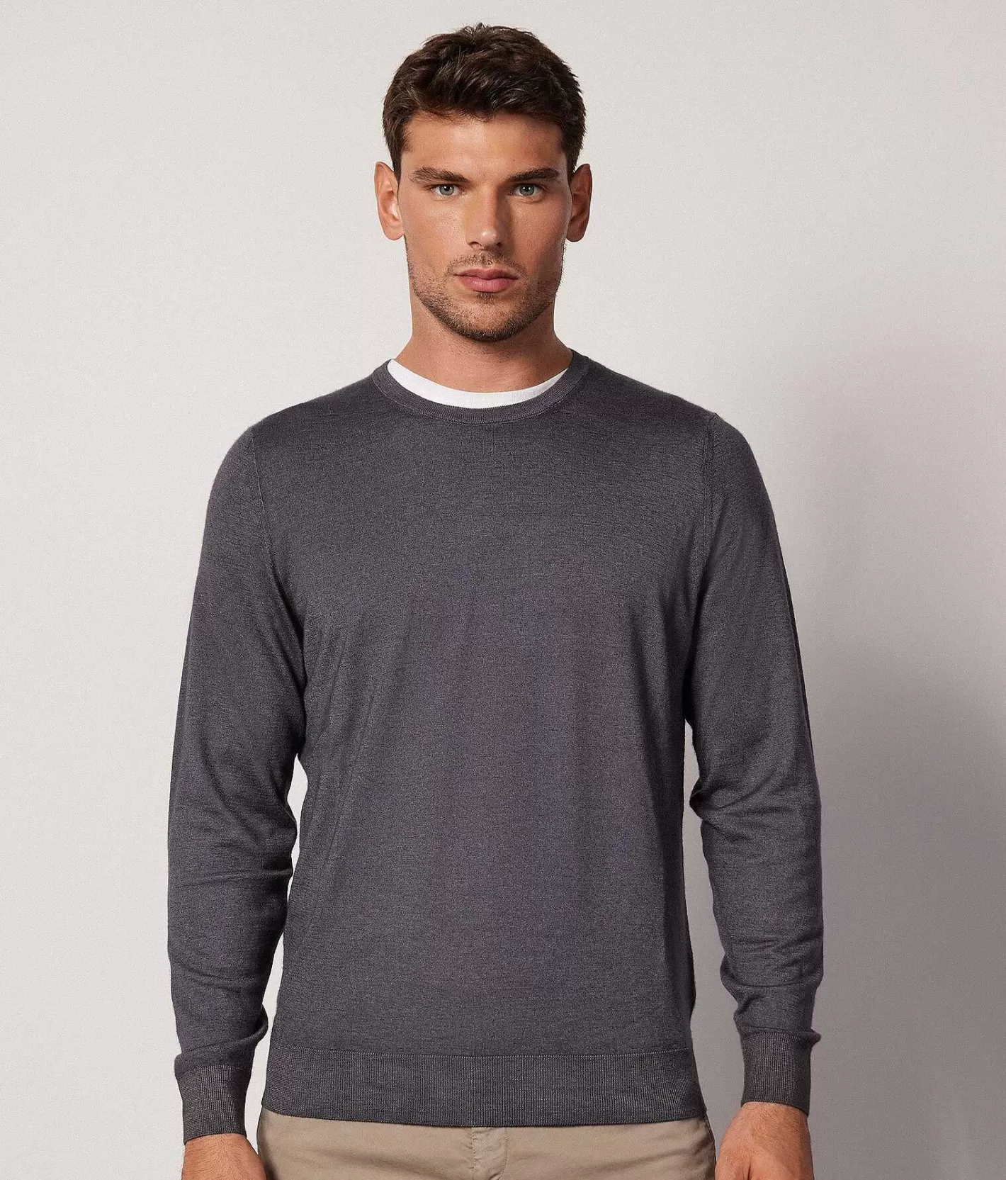 Falconeri Maglia Girocollo In Cashmere Ultrafine Hot