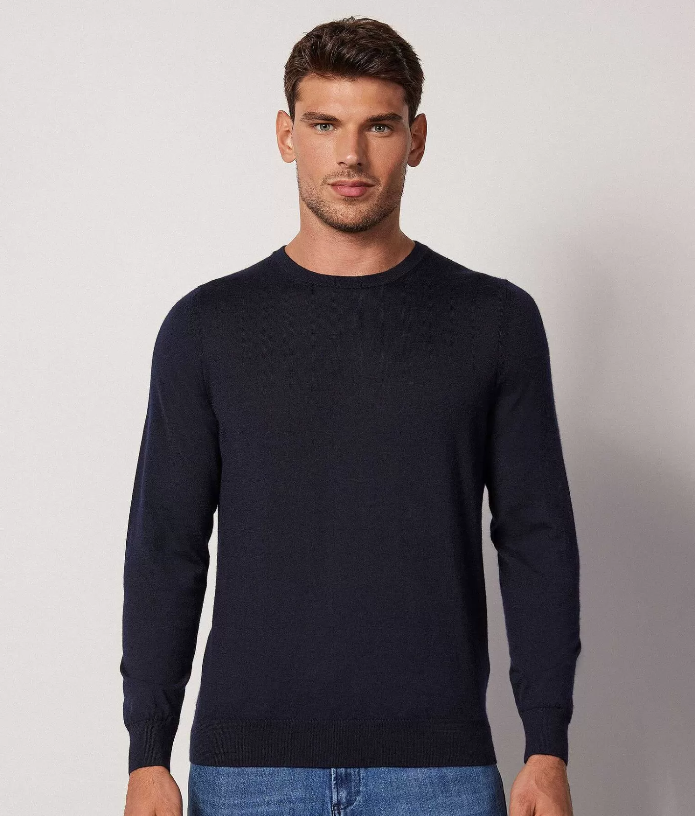 Falconeri Maglia Girocollo In Cashmere Ultrafine Flash Sale