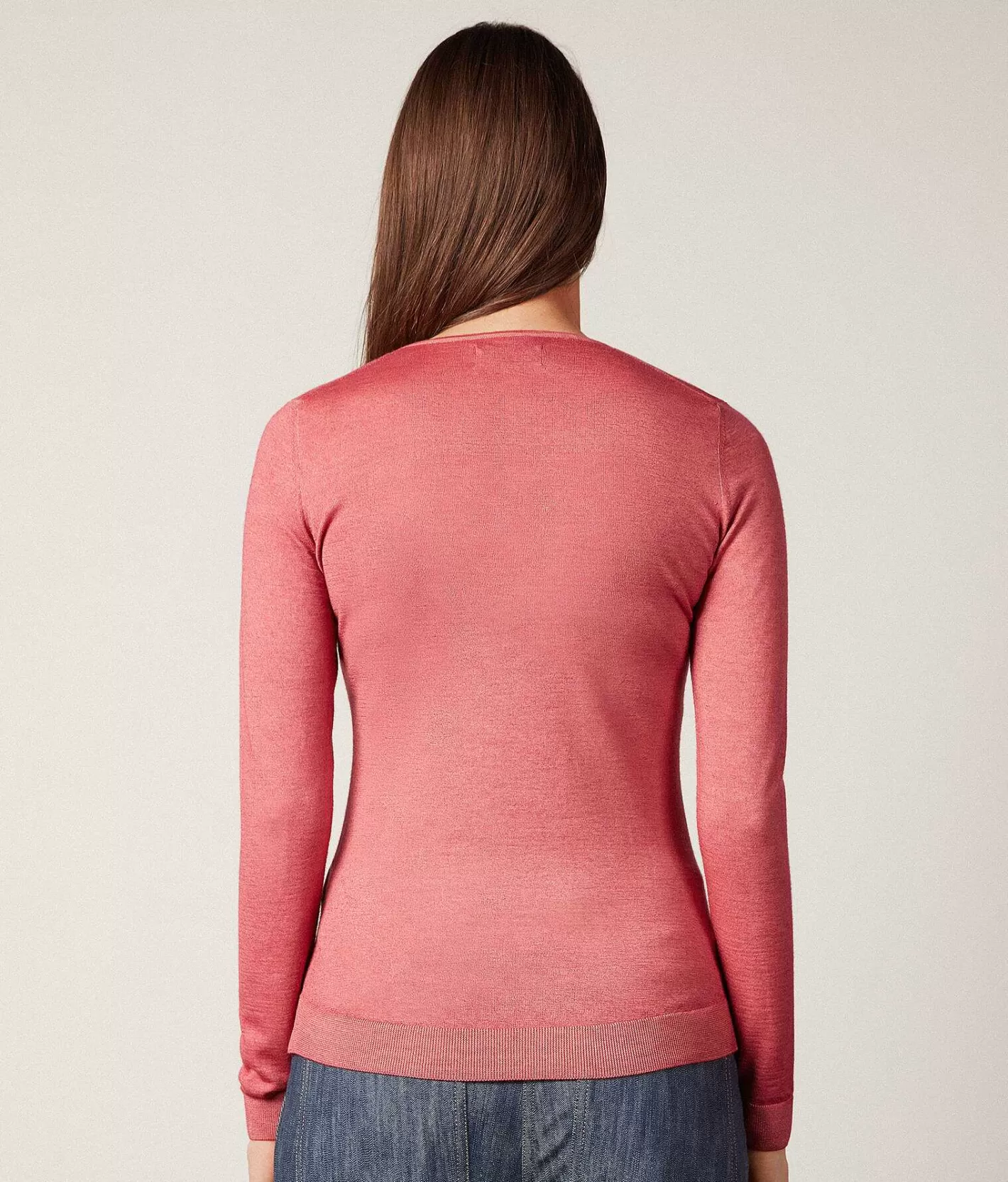 Falconeri Maglia Girocollo In Cashmere Ultrafine Best Sale