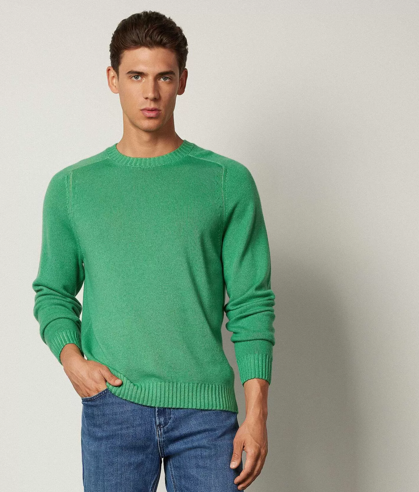 Falconeri Maglia Girocollo In Cashmere Ultrasoft Best Sale