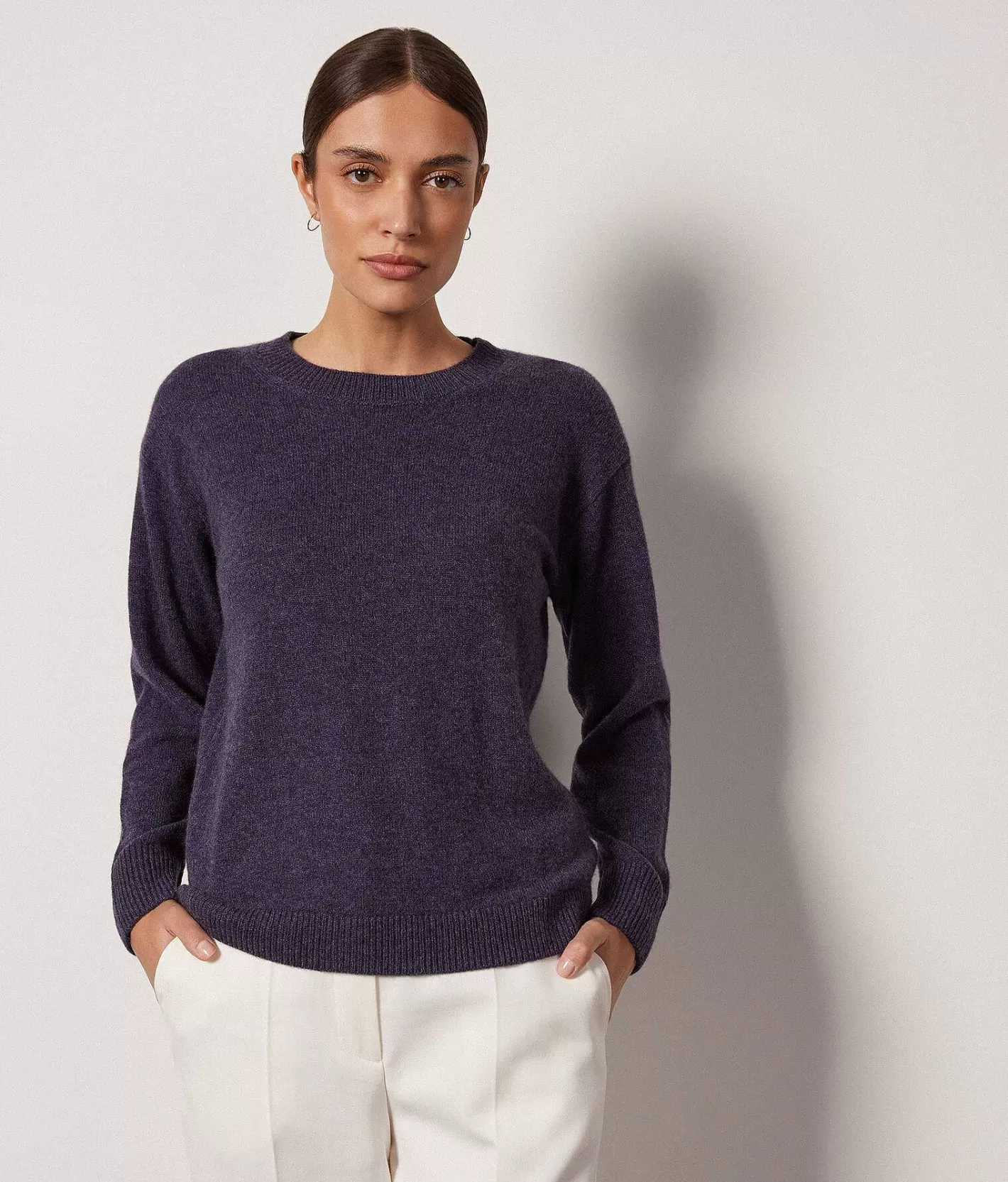 Falconeri Maglia Girocollo In Cashmere Ultrasoft Flash Sale