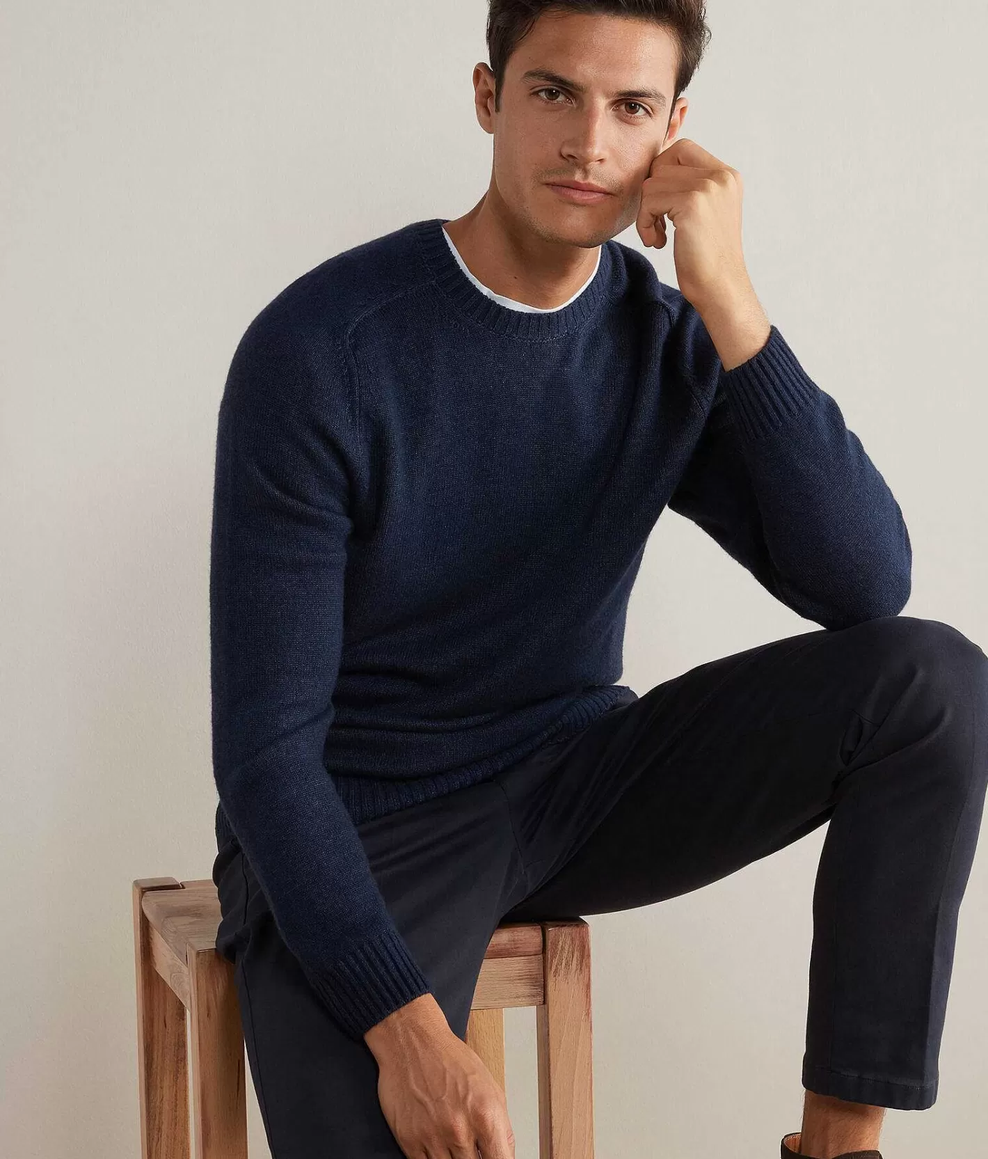 Falconeri Maglia Girocollo In Cashmere Ultrasoft Online