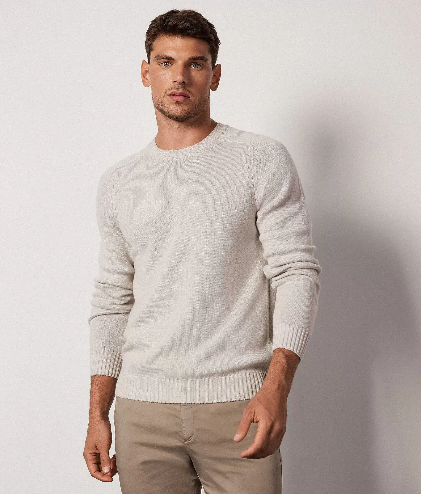 Falconeri Maglia Girocollo In Cashmere Ultrasoft Fashion