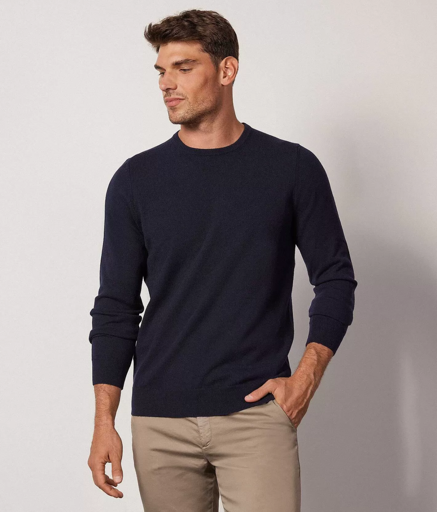 Falconeri Maglia Girocollo In Cashmere Ultrasoft Hot