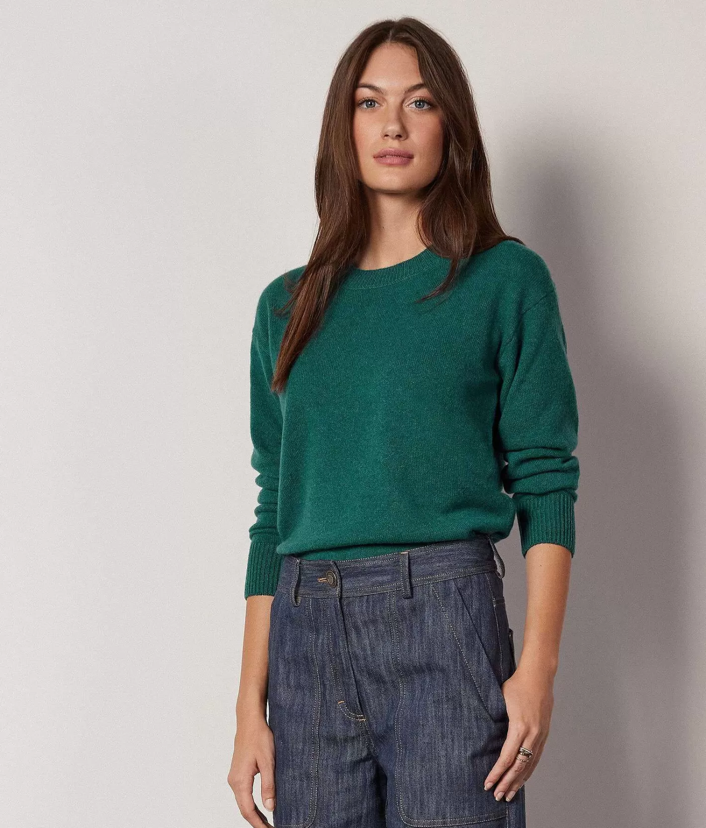 Falconeri Maglia Girocollo In Cashmere Ultrasoft Online