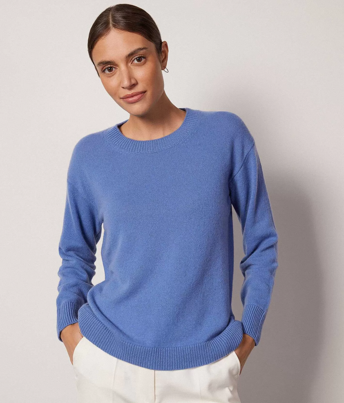 Falconeri Maglia Girocollo In Cashmere Ultrasoft Outlet