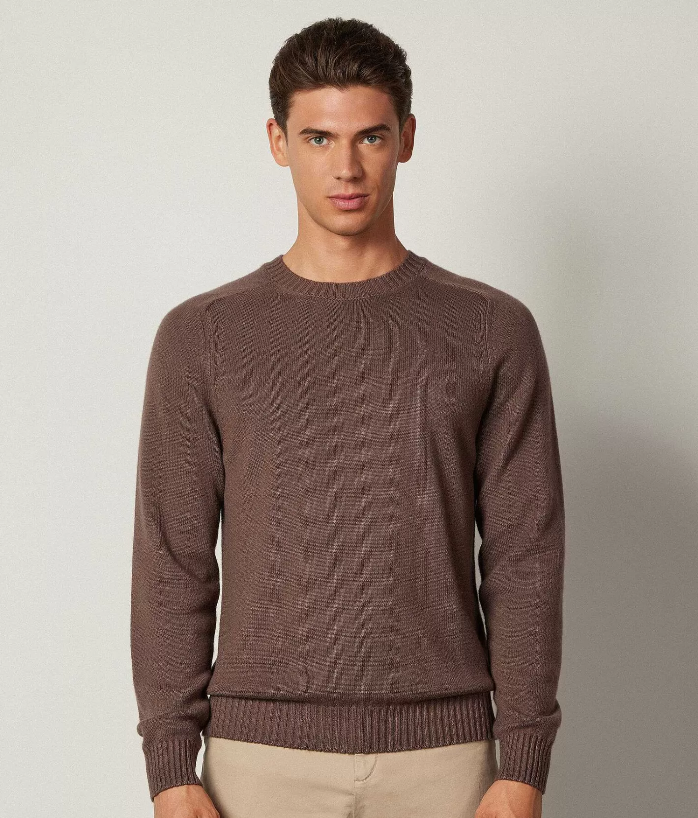 Falconeri Maglia Girocollo In Cashmere Ultrasoft Store