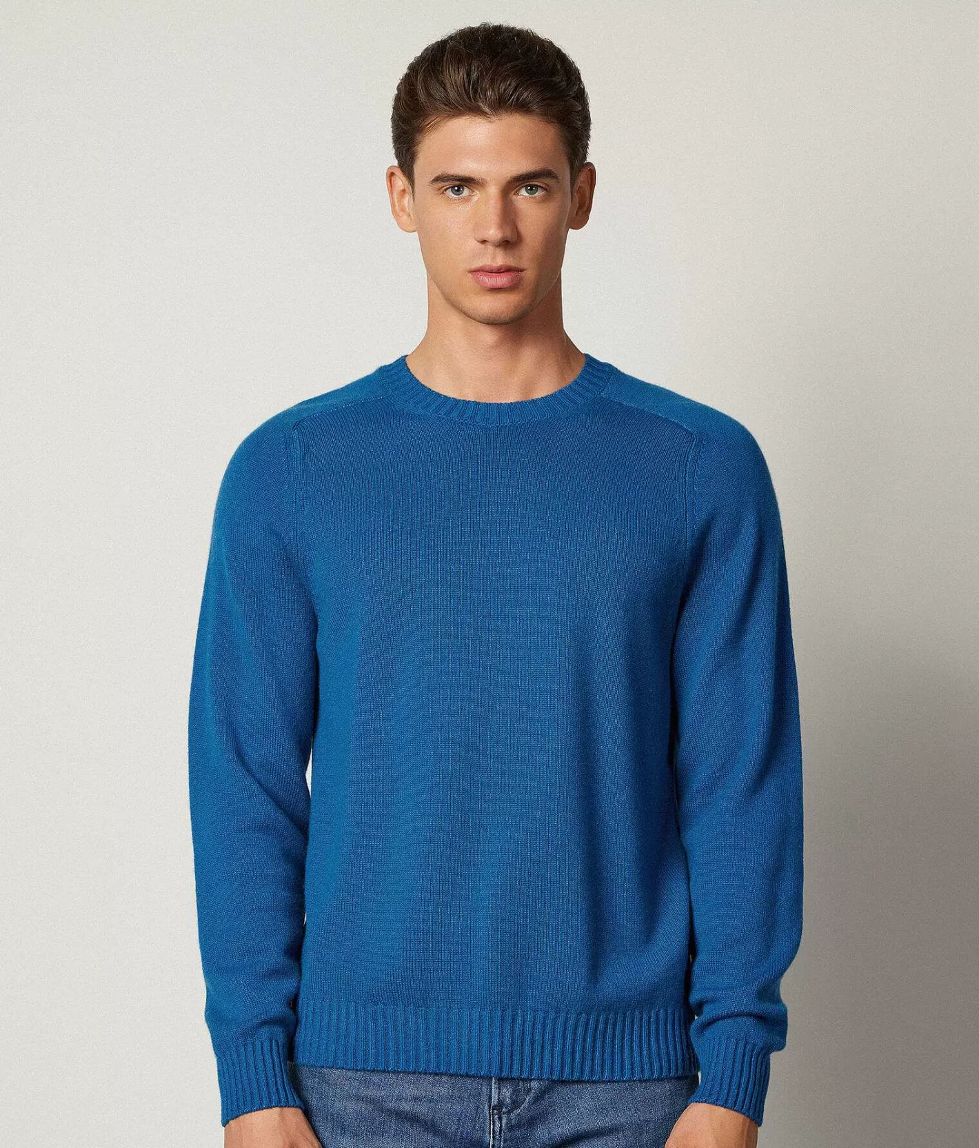 Falconeri Maglia Girocollo In Cashmere Ultrasoft Fashion