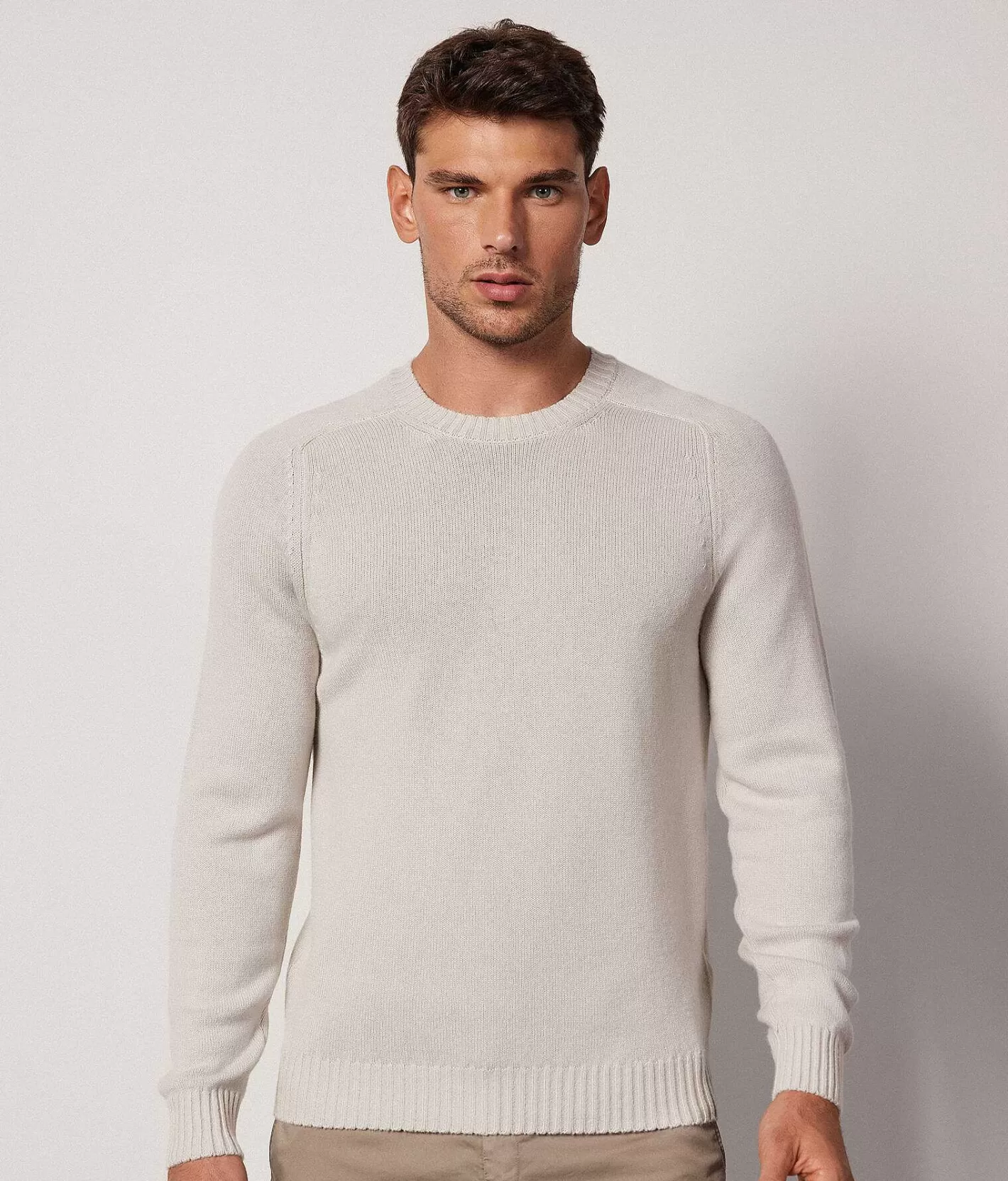 Falconeri Maglia Girocollo In Cashmere Ultrasoft Fashion