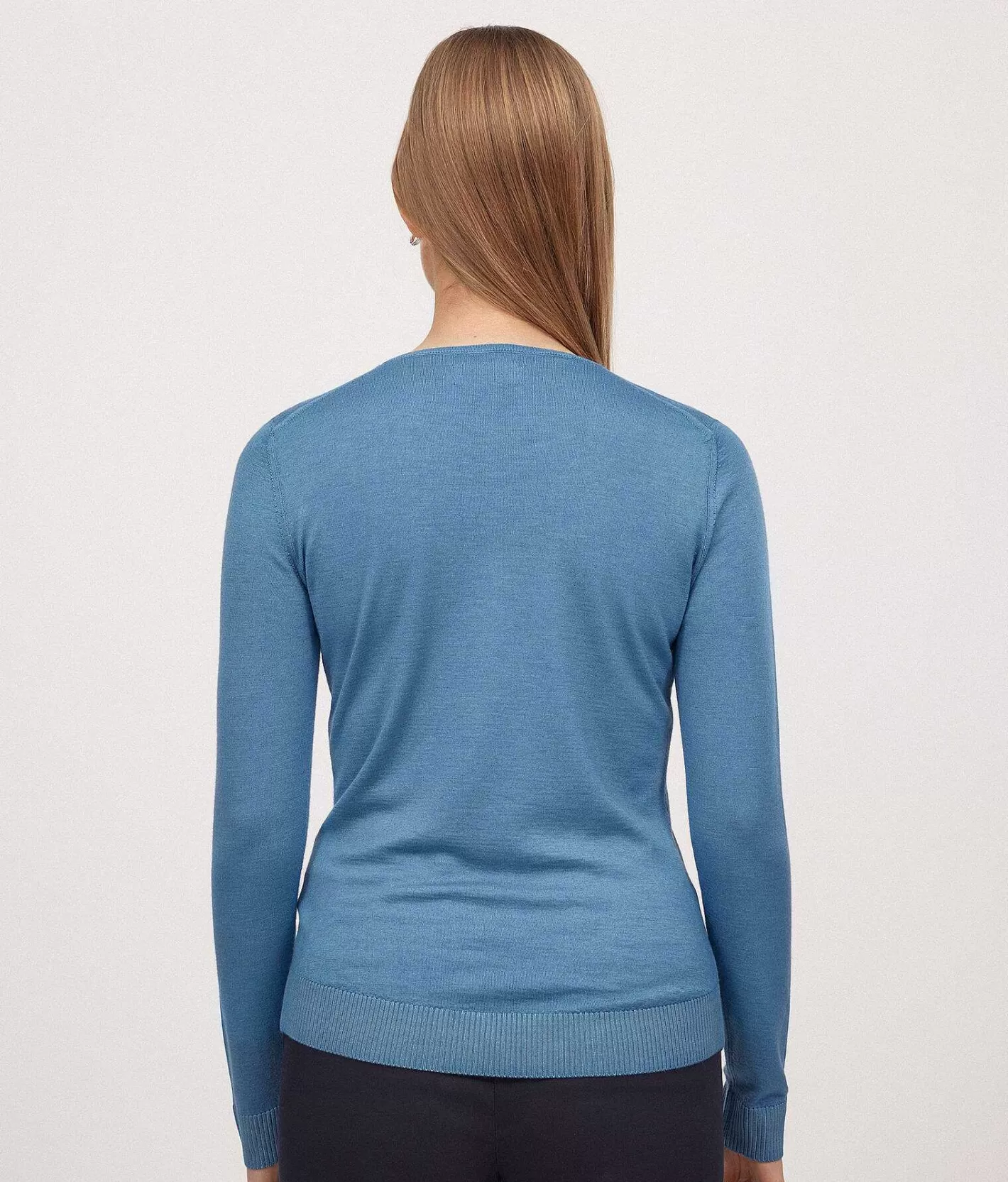 Falconeri Maglia Scollo A V In Cashmere Ultrafine Online