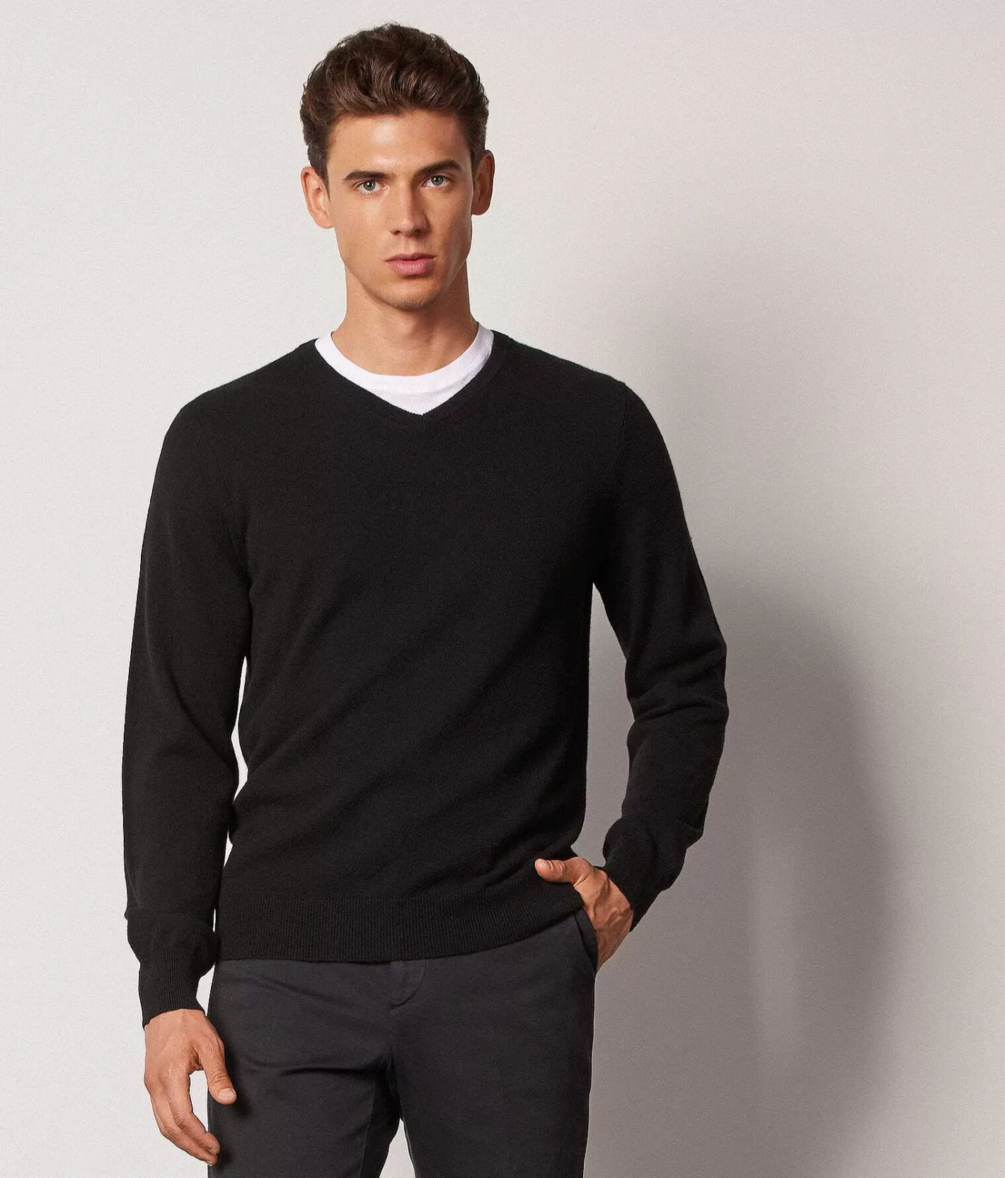 Falconeri Maglia Scollo V Cashmere Ultrasoft Fashion