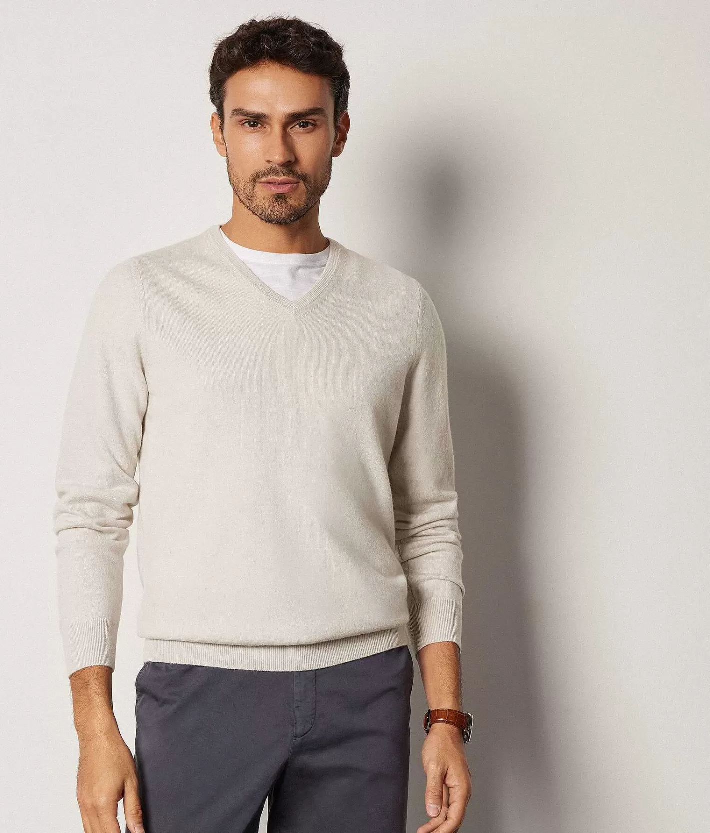 Falconeri Maglia Scollo V Cashmere Ultrasoft Clearance