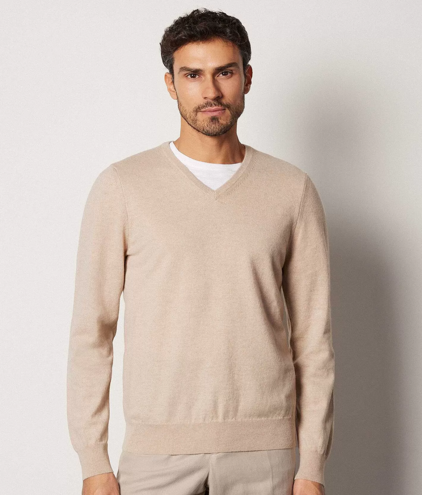 Falconeri Maglia Scollo V Cashmere Ultrasoft Discount