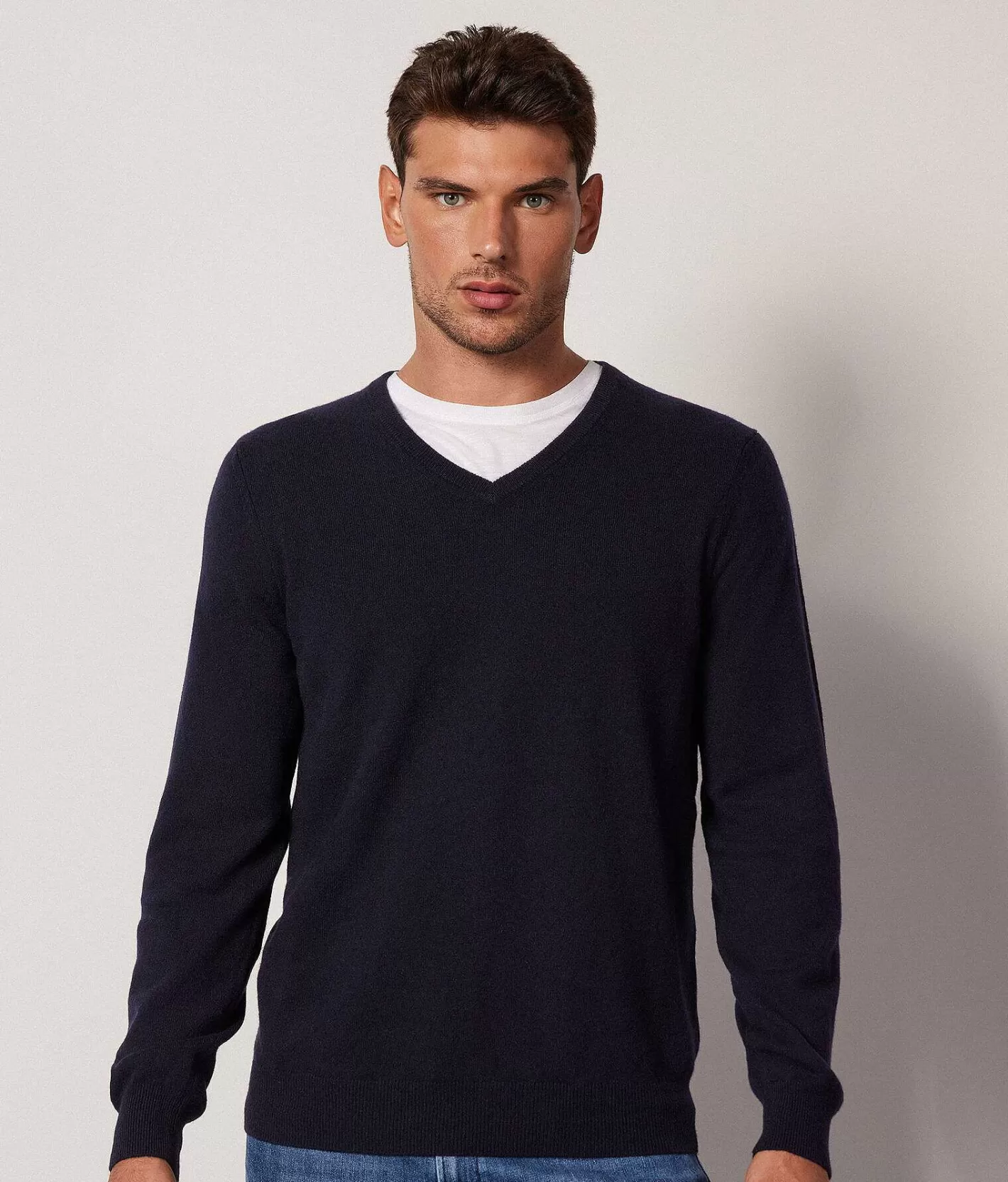 Falconeri Maglia Scollo V Cashmere Ultrasoft Outlet