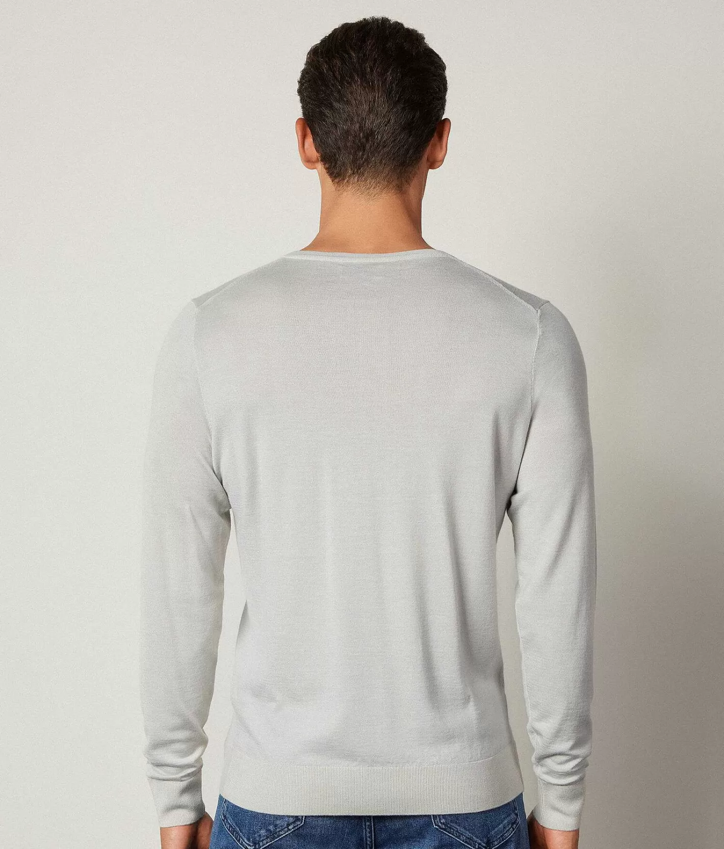 Falconeri Maglia Scollo V In Cashmere Ultrafine Outlet