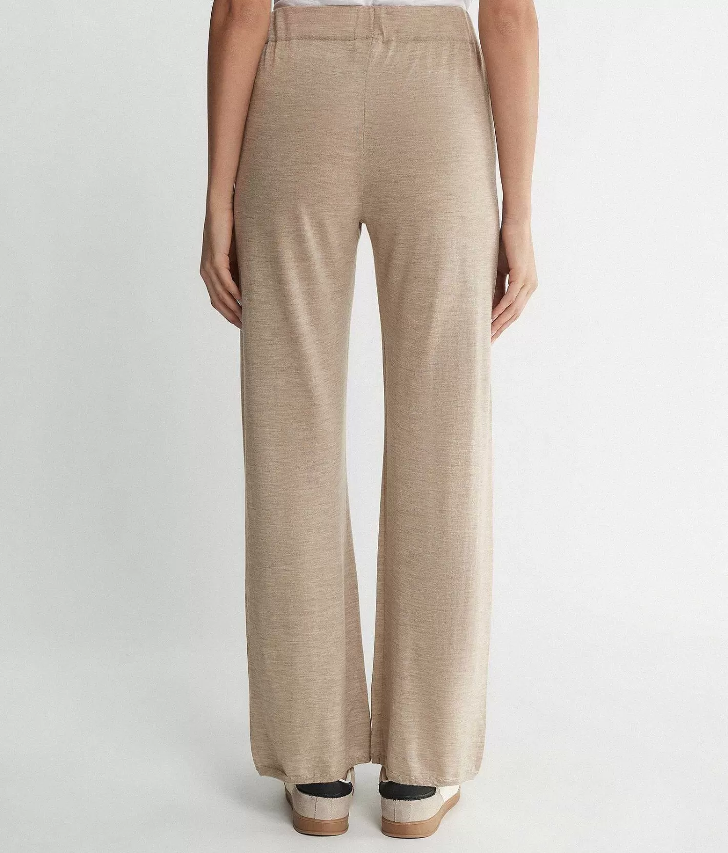 Falconeri Pantalone A Palazzo Cashmere Light Clearance