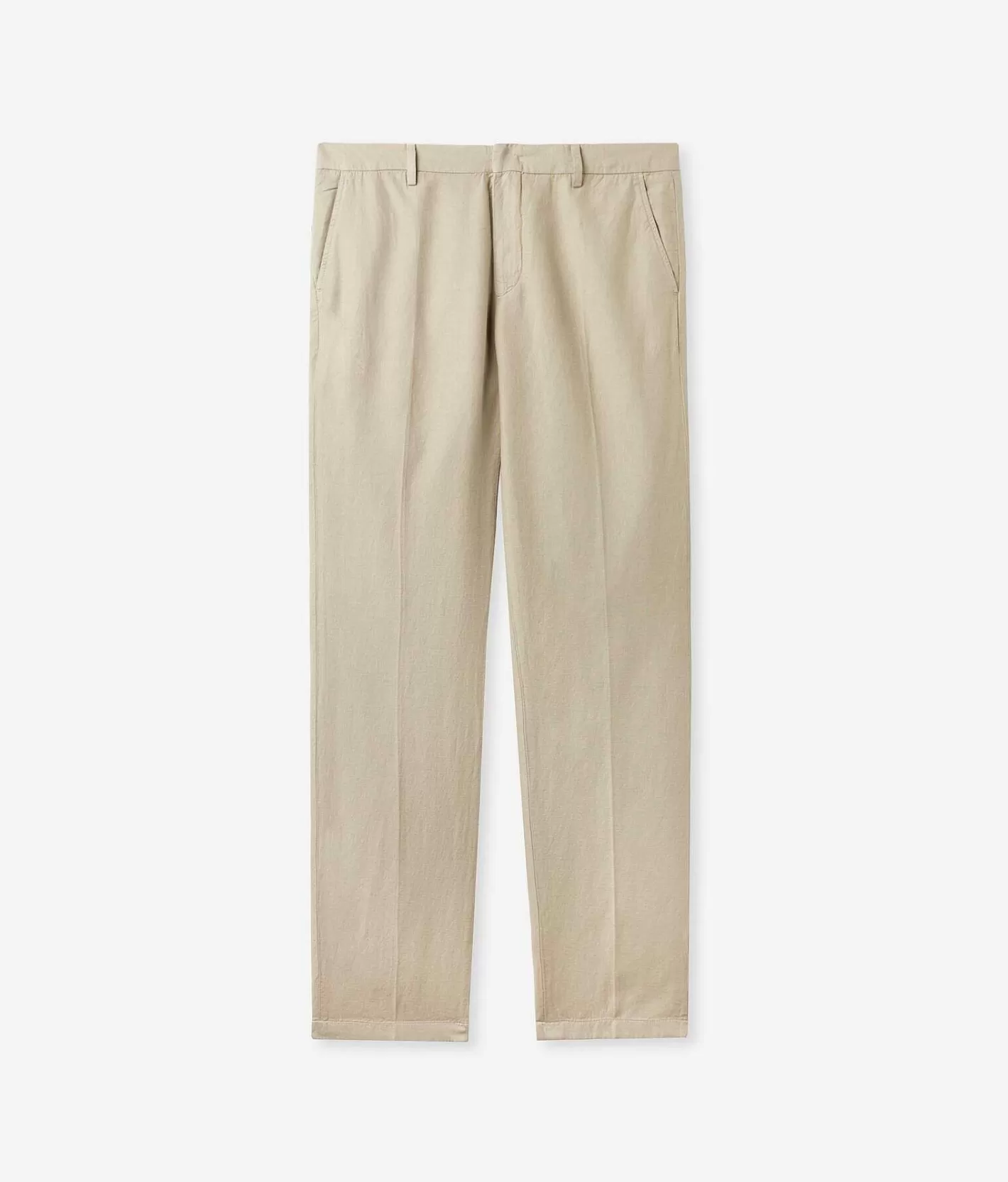 Falconeri Pantalone Chino In Lino Cotone Online