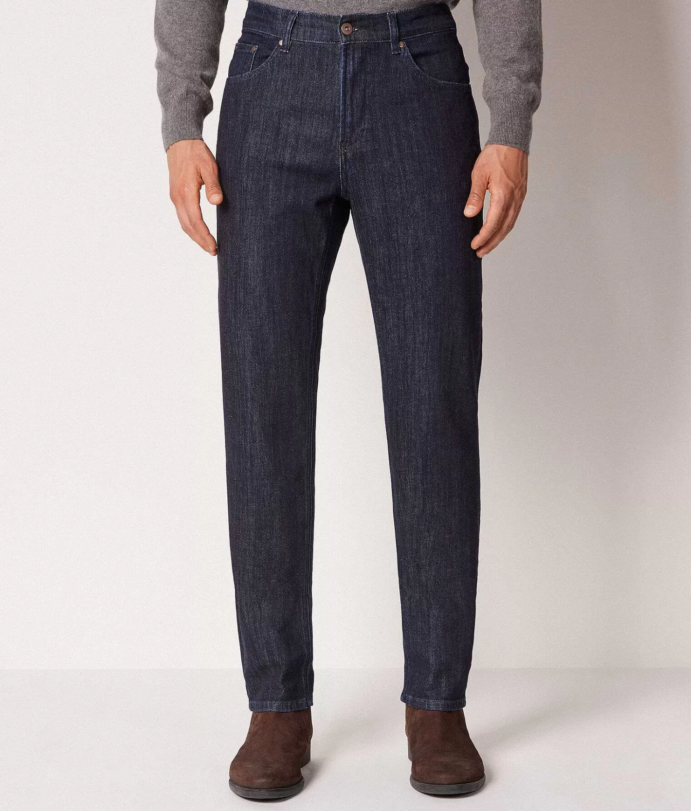 Falconeri Pantalone Jeans In Cotone Cashmere Fashion