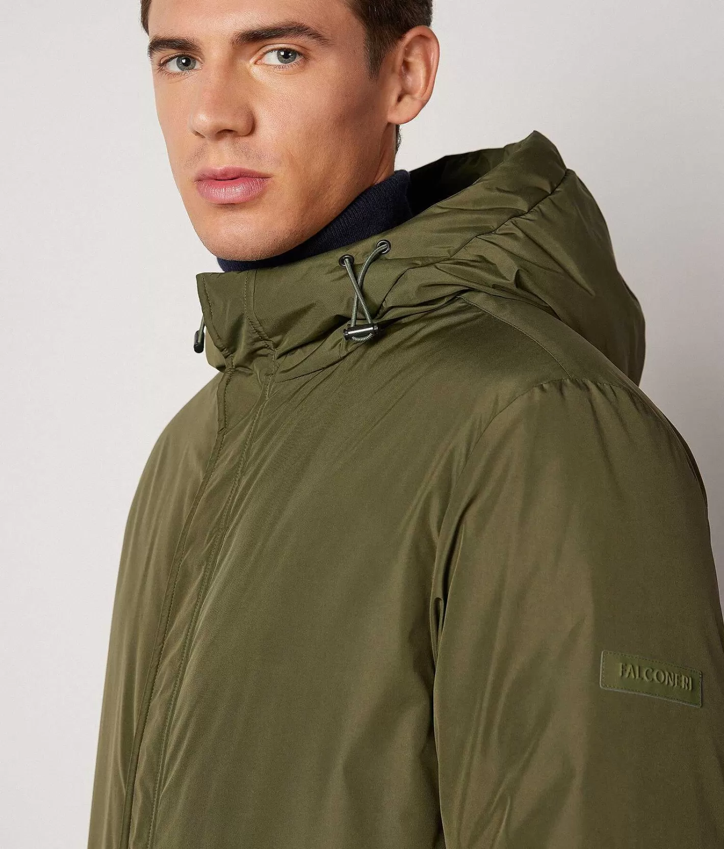 Falconeri Piumino Parka In Cashmere Ultrafine Clearance