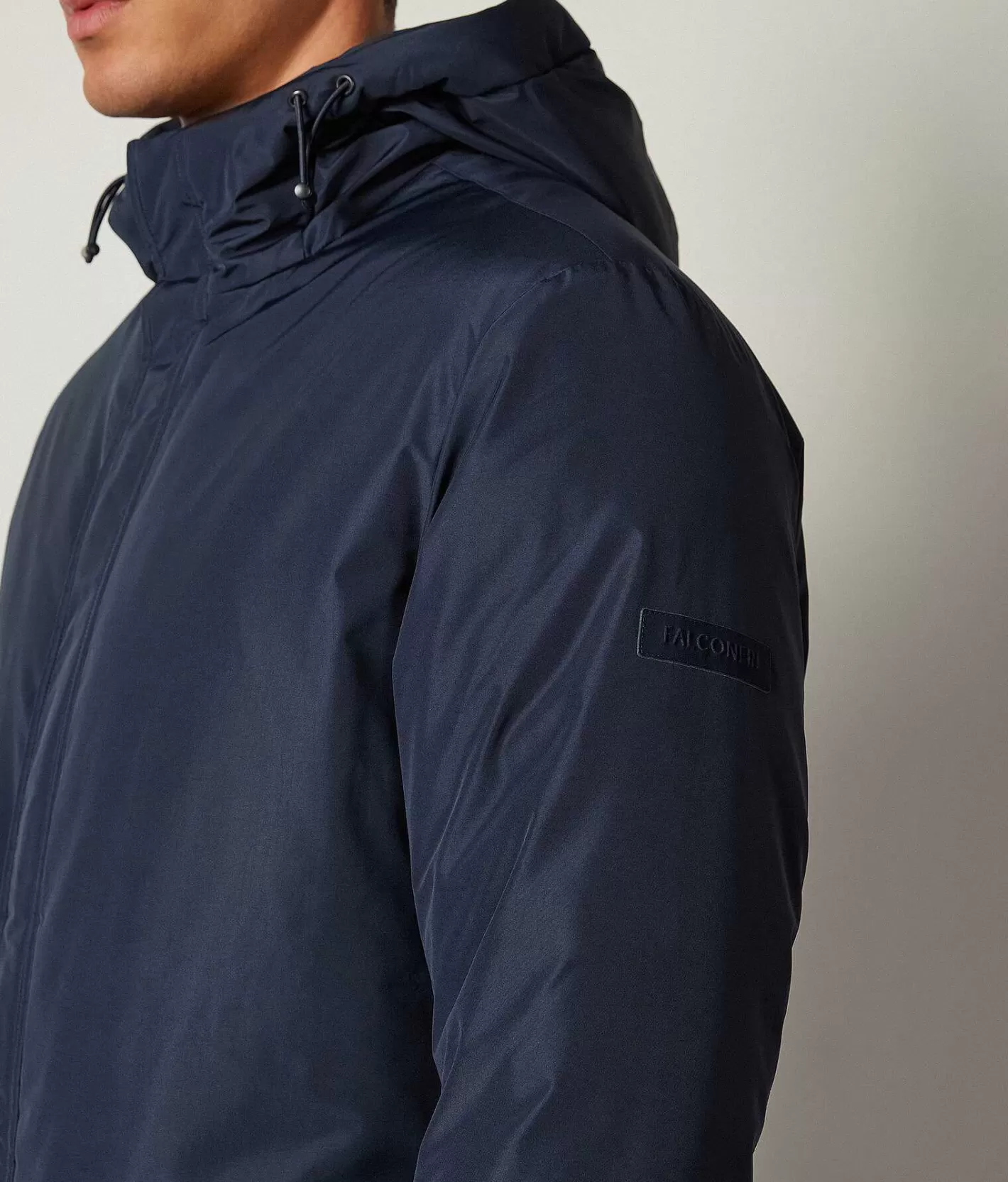 Falconeri Piumino Parka In Cashmere Ultrafine Outlet