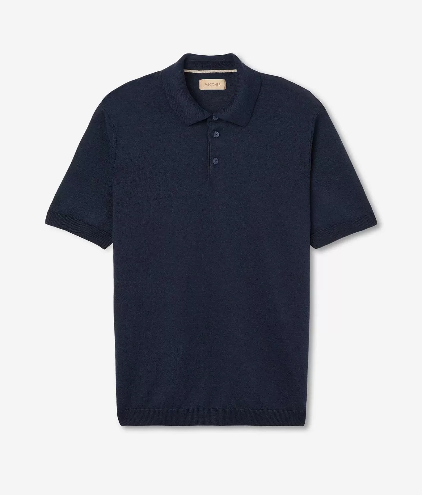 Falconeri Polo Maniche Corte In Lino Cotone Best Sale