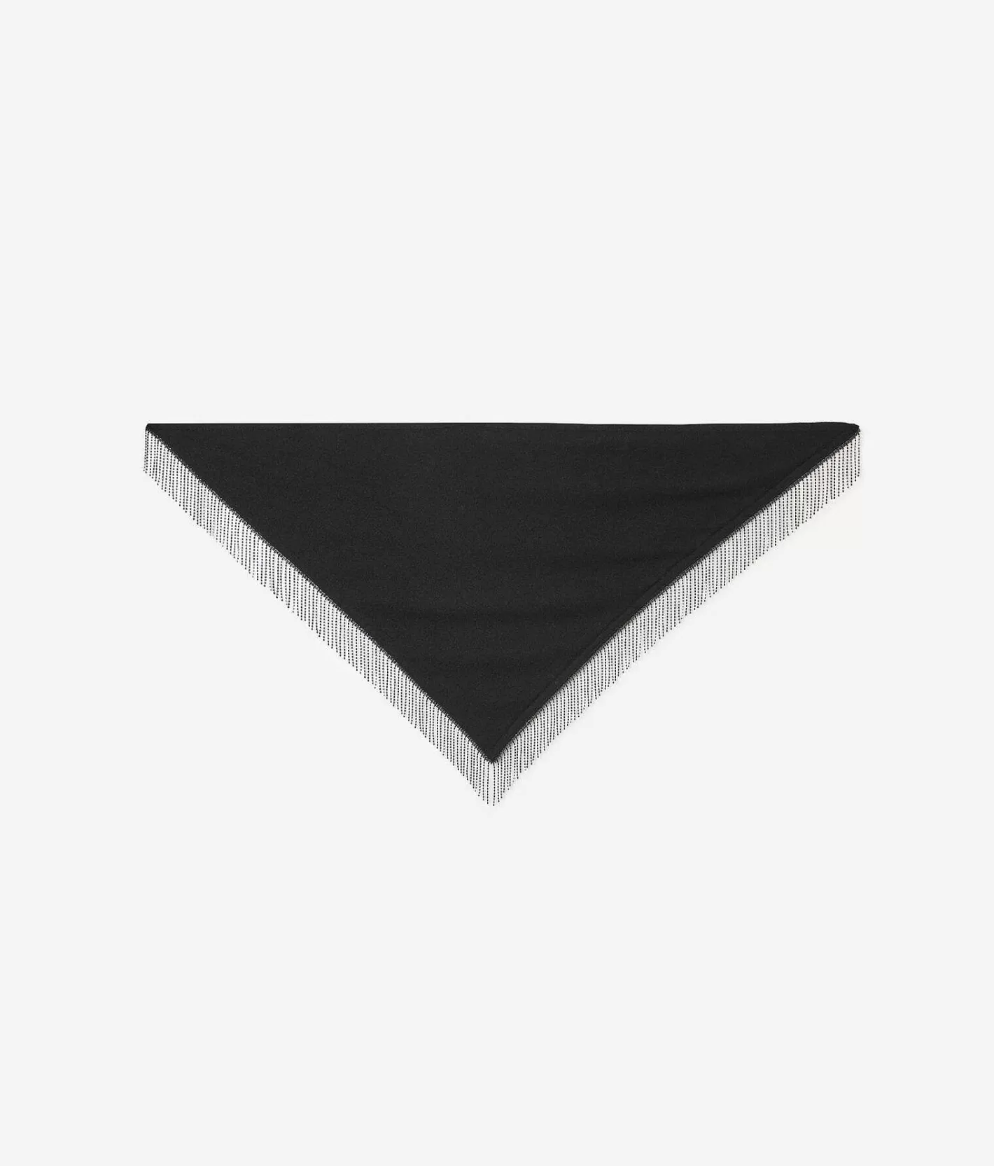 Falconeri Sciarpa In Cashmere Ultrasoft Bandana Strass Shop