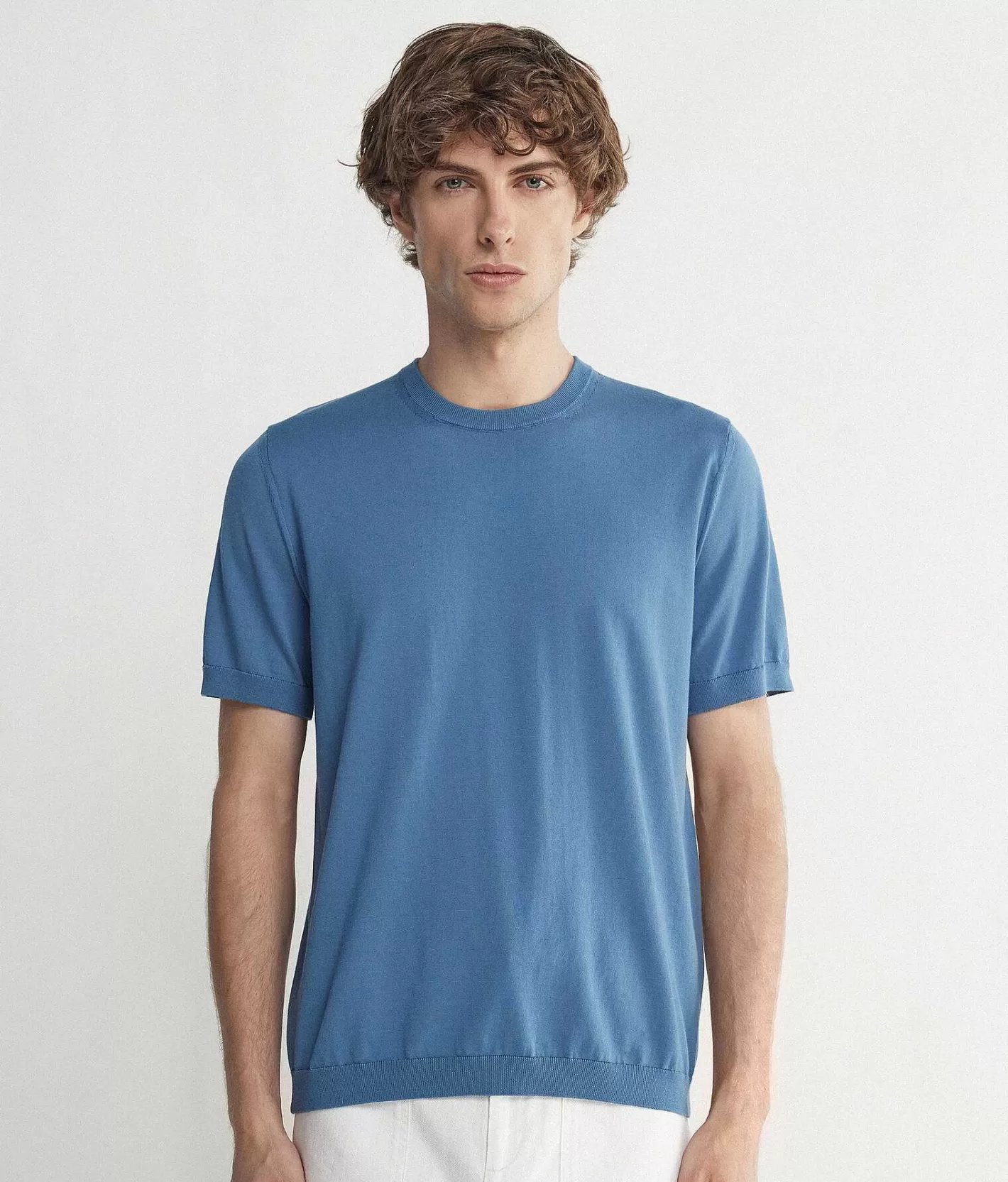 Falconeri T-Shirt Girocollo Maniche Corte In Cotone Fresh Store