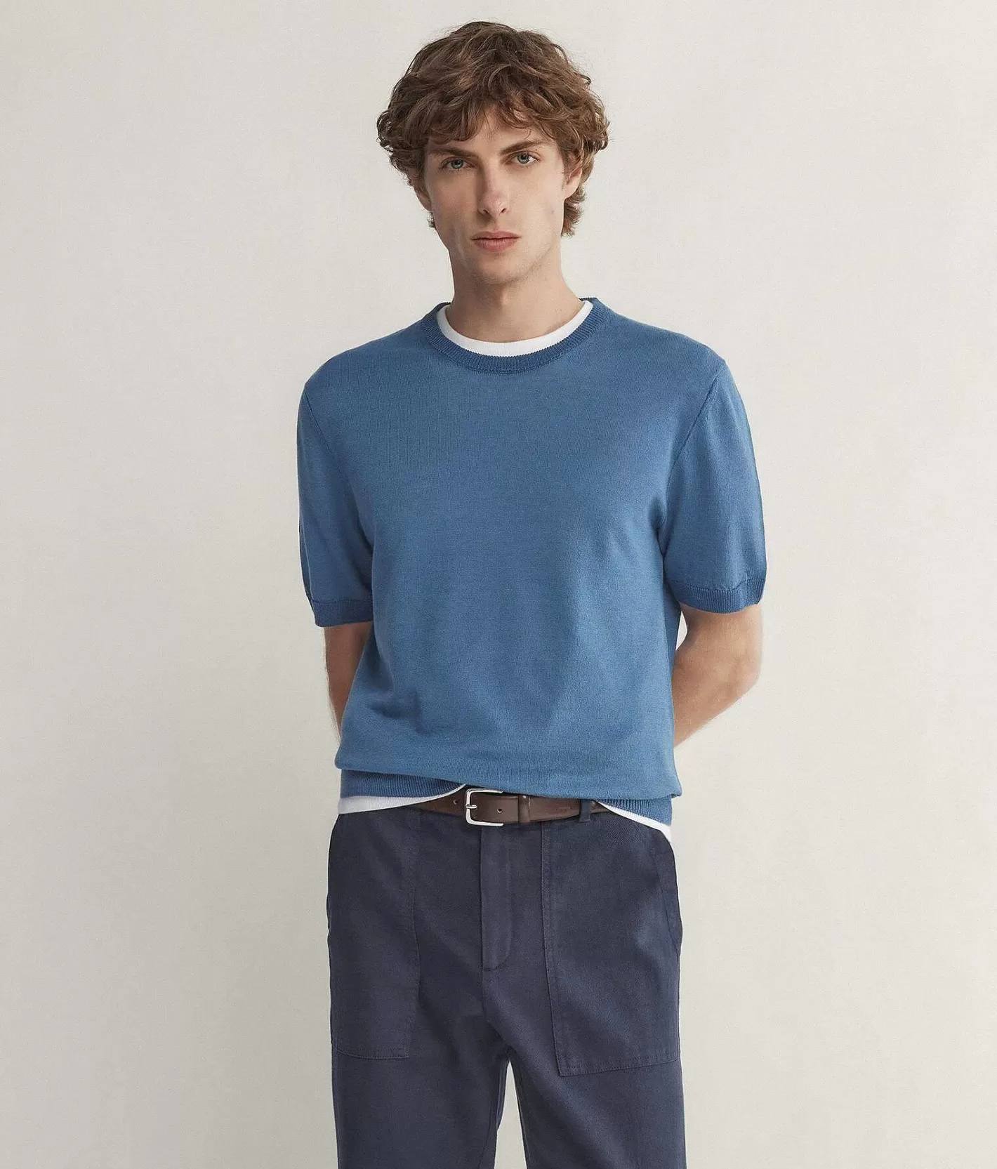 Falconeri T-Shirt In Lino Cotone Discount